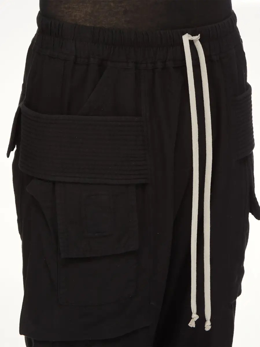 RICK OWENS DRKSHDW Light Flannel Creatch Cargo Pods | Thumbnail 5