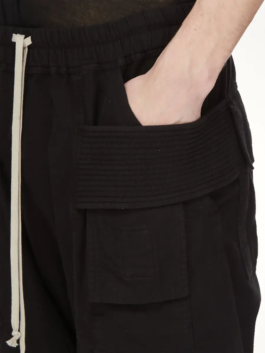 RICK OWENS DRKSHDW Light Flannel Creatch Cargo Pods | Thumbnail 7