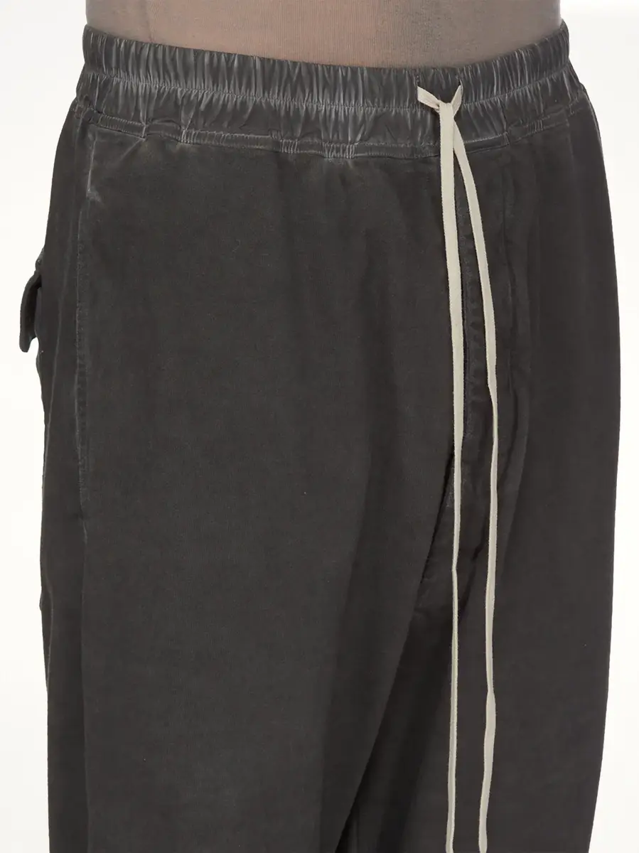 RICK OWENS DRKSHDW Drawstring Pods in Faded Black | Thumbnail 5 RICK OWENS DRKSHDW Drawstring Pods in Faded Black | Thumbnail 5