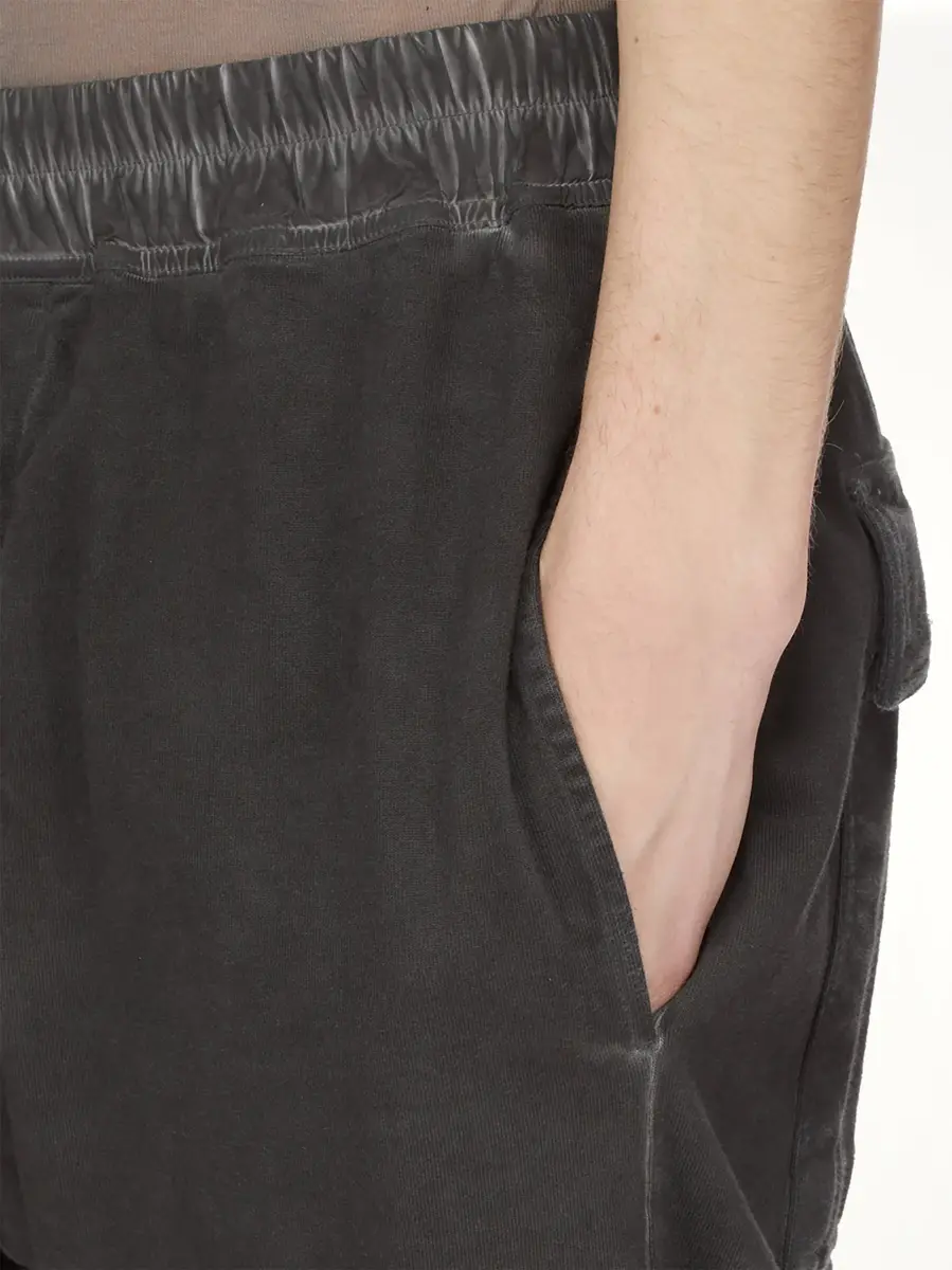 RICK OWENS DRKSHDW Drawstring Pods in Faded Black | Thumbnail 7 RICK OWENS DRKSHDW Drawstring Pods in Faded Black | Thumbnail 7
