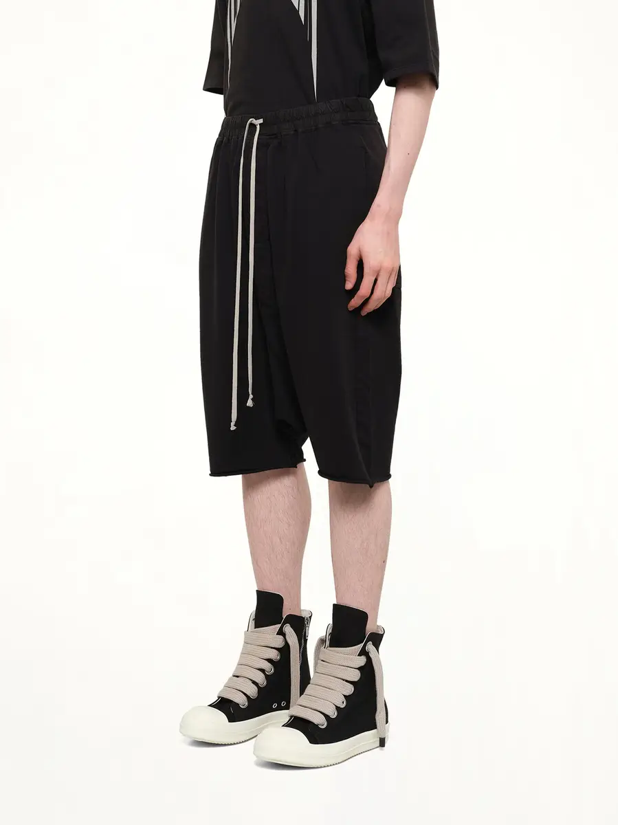 RICK OWENS DRKSHDW Heavy Jersey Drawstring Pods | Thumbnail 3