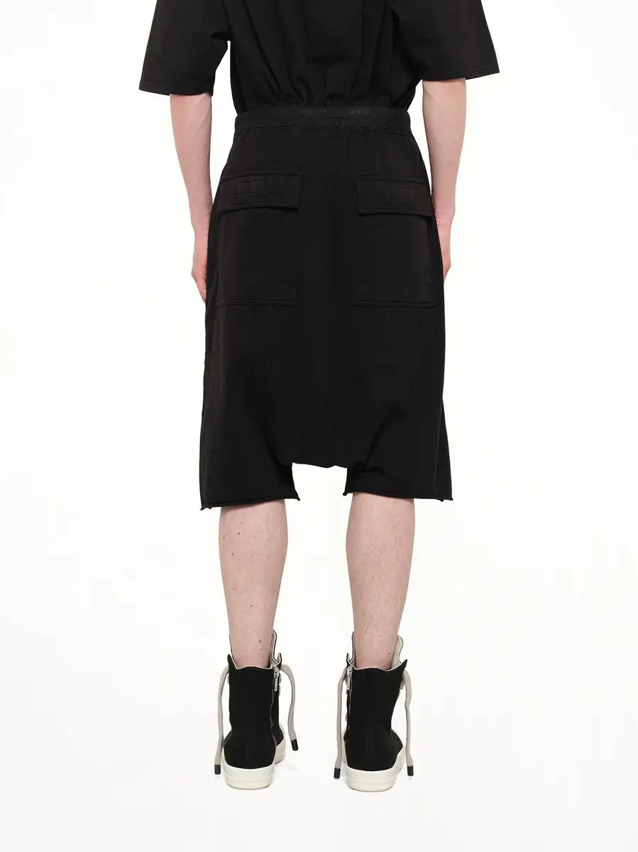 RICK OWENS DRKSHDW Heavy Jersey Drawstring Pods | Thumbnail 5