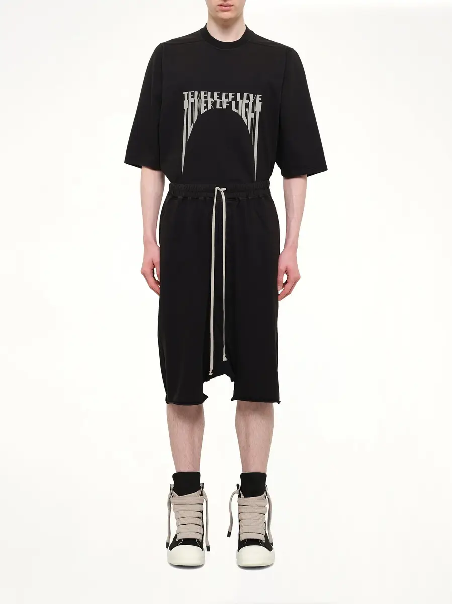 RICK OWENS DRKSHDW Heavy Jersey Drawstring Pods | Thumbnail 7