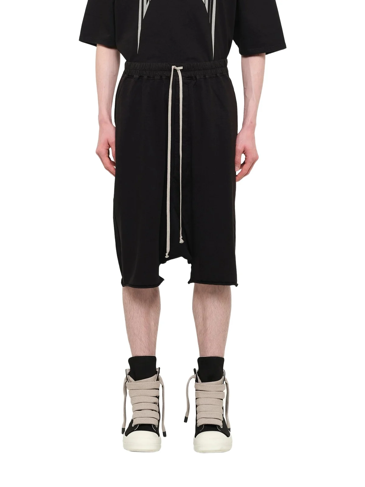 RICK OWENS DRKSHDW Heavy Jersey Drawstring Pods