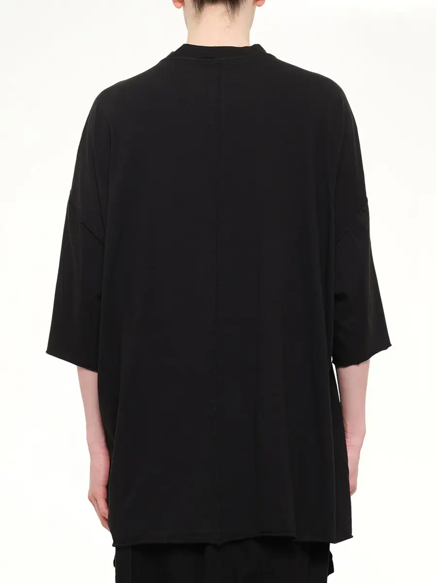RICK OWENS DRKSHDW Tower of Light Tommy T-shirt in Black/pearl | Thumbnail 5
