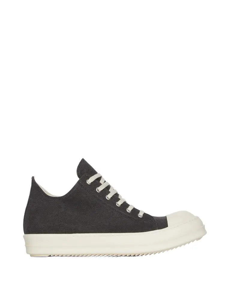 Canvas Low Sneaks in Gravel Canvas Low Sneaks in Gravel