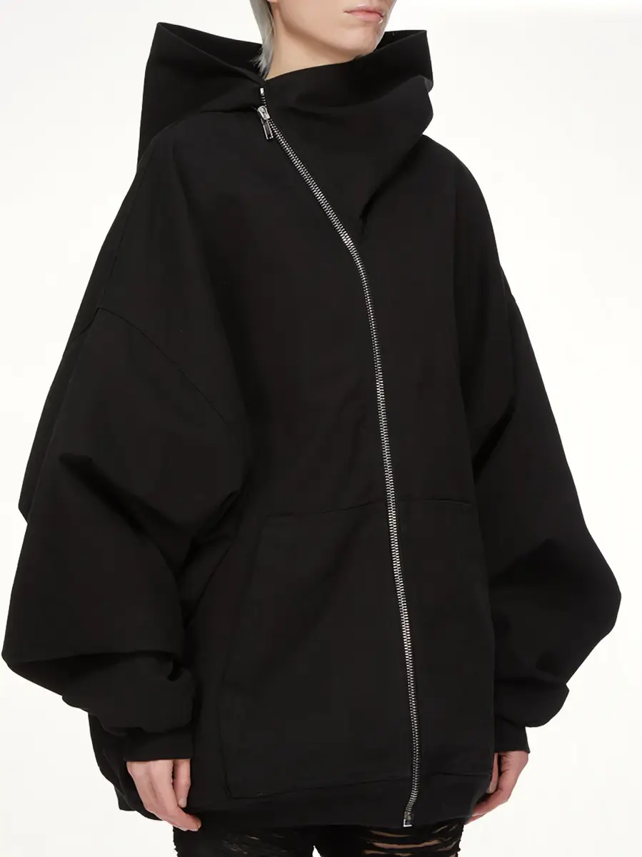 RICK OWENS DRKSHDW Mountain Hun Hooded Jacket | Thumbnail 3 RICK OWENS DRKSHDW Mountain Hun Hooded Jacket | Thumbnail 3