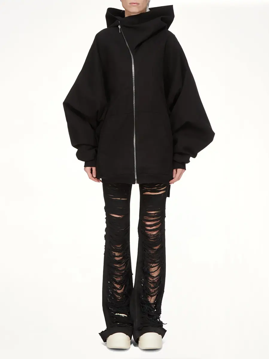 RICK OWENS DRKSHDW Mountain Hun Hooded Jacket | Thumbnail 9 RICK OWENS DRKSHDW Mountain Hun Hooded Jacket | Thumbnail 9