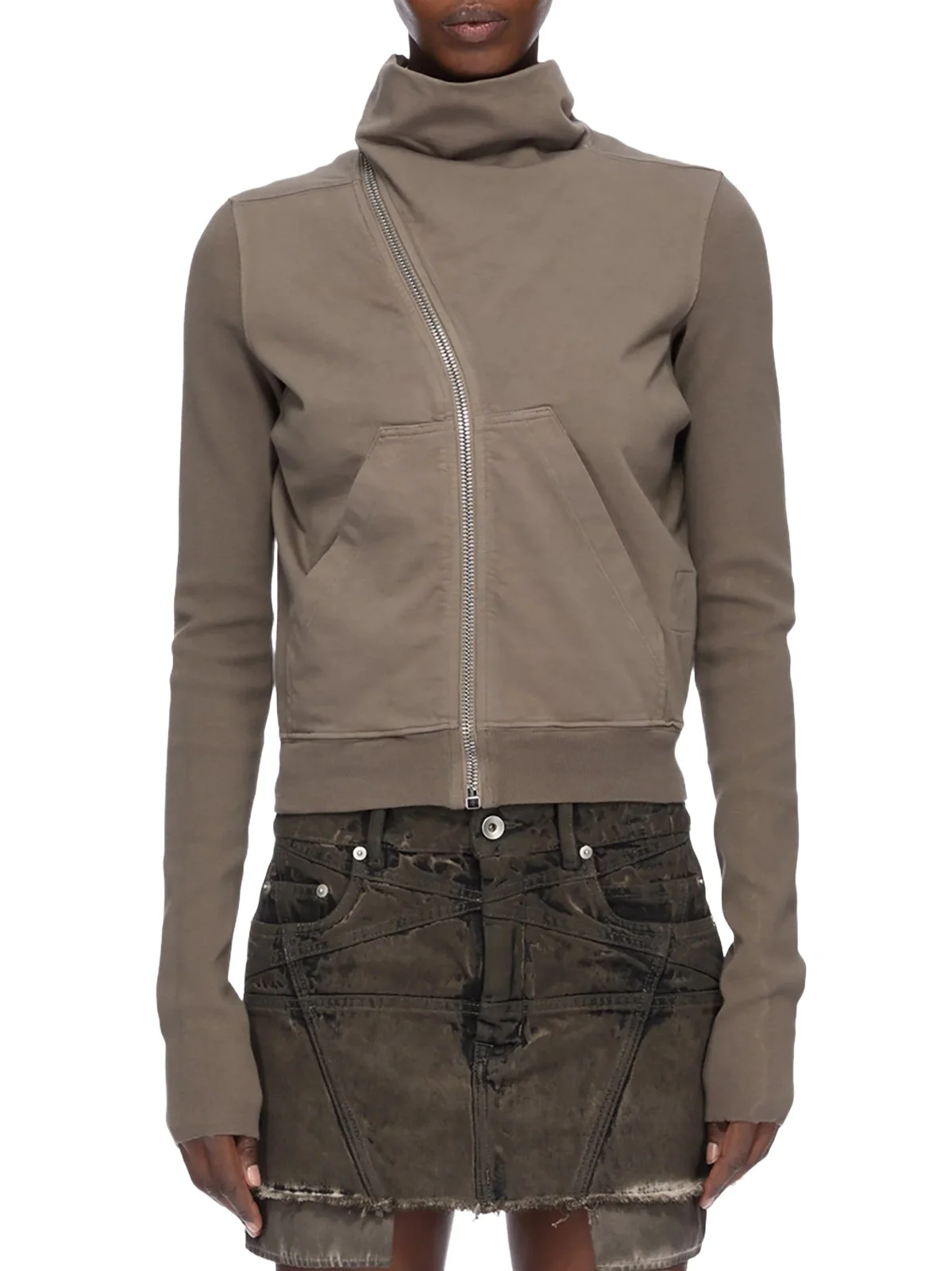 Compact Jersey Mountain Sweatshirt in Dust Compact Jersey Mountain Sweatshirt in Dust