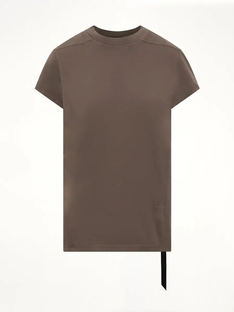 RICK OWENS DRKSHDW Cotton Jersey Small Level T-shirt in Dust | Thumbnail 2