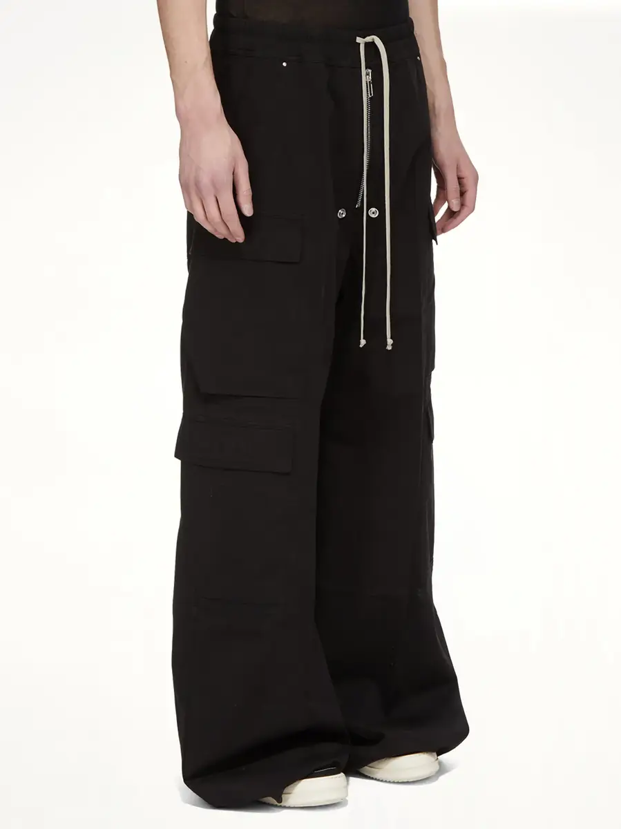 RICK OWENS DRKSHDW Cotton Twill Double Cargo Jumbo Belas | Thumbnail 3 RICK OWENS DRKSHDW Cotton Twill Double Cargo Jumbo Belas | Thumbnail 3