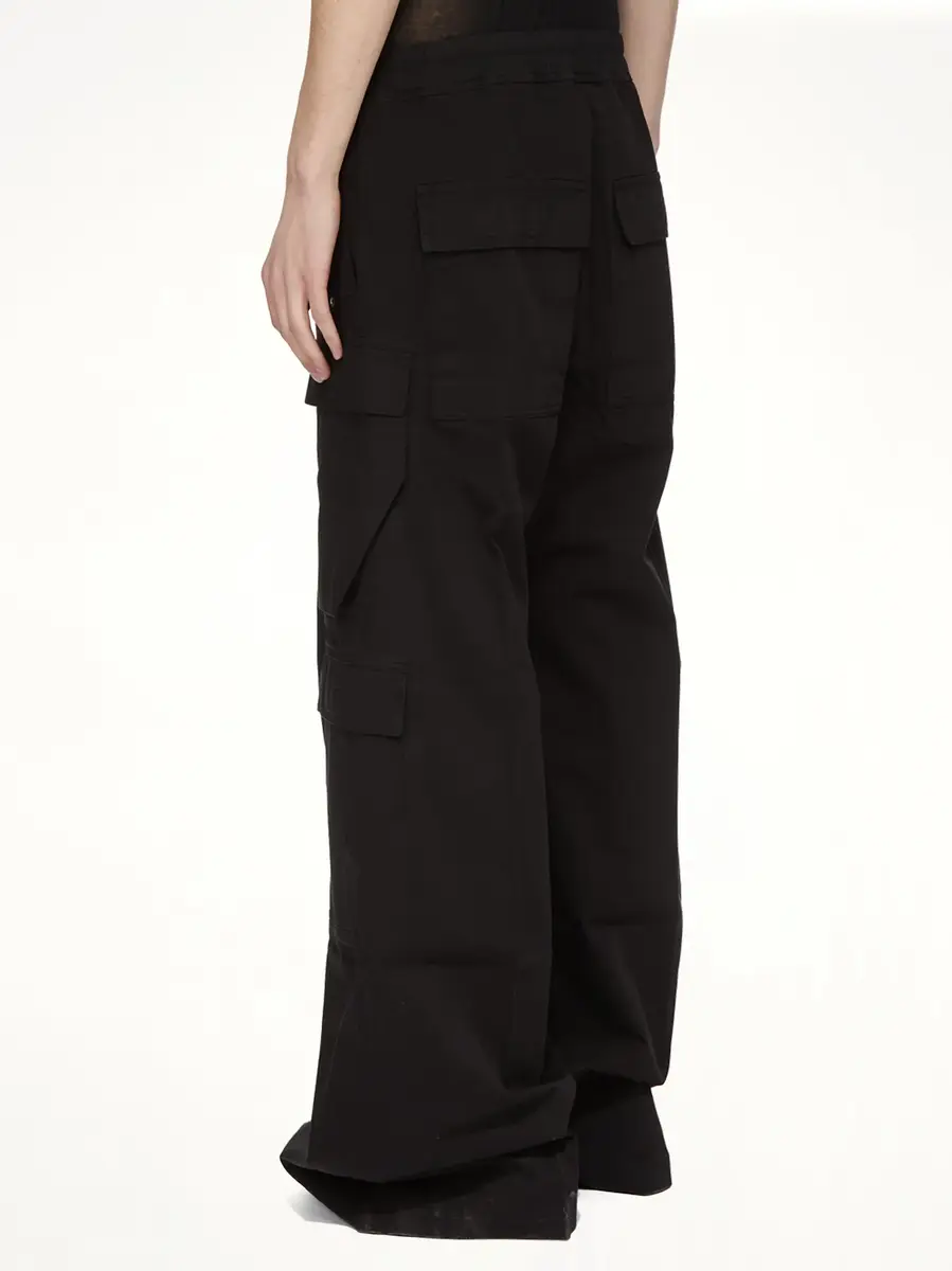 RICK OWENS DRKSHDW Cotton Twill Double Cargo Jumbo Belas | Thumbnail 4 RICK OWENS DRKSHDW Cotton Twill Double Cargo Jumbo Belas | Thumbnail 4