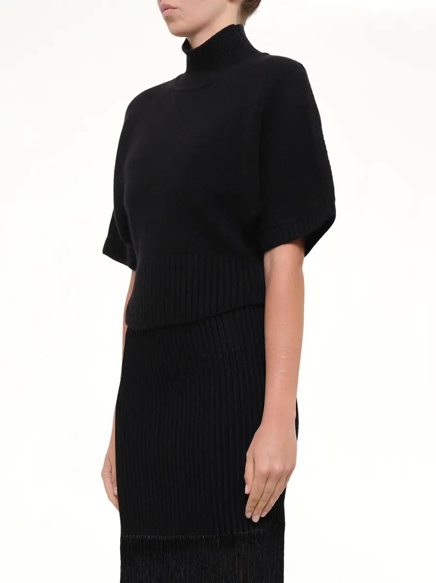 Alaïa Cashmere Knit High Neck Jumper | Thumbnail 3 Alaïa Cashmere Knit High Neck Jumper | Thumbnail 3
