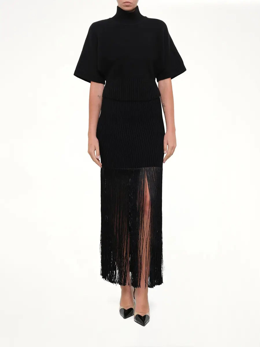 Alaïa Cashmere Knit High Neck Jumper | Thumbnail 4 Alaïa Cashmere Knit High Neck Jumper | Thumbnail 4