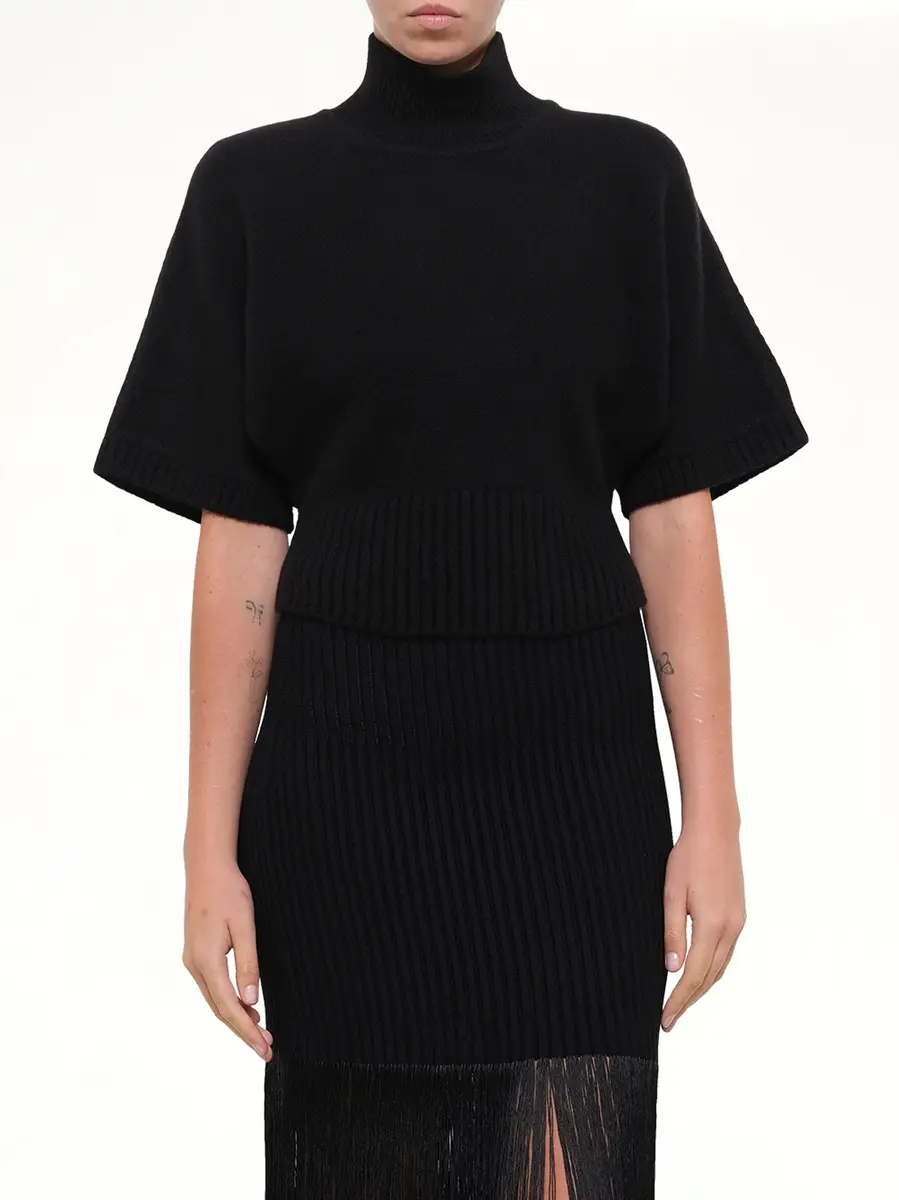 Alaïa Cashmere Knit High Neck Jumper | Thumbnail 6 Alaïa Cashmere Knit High Neck Jumper | Thumbnail 6