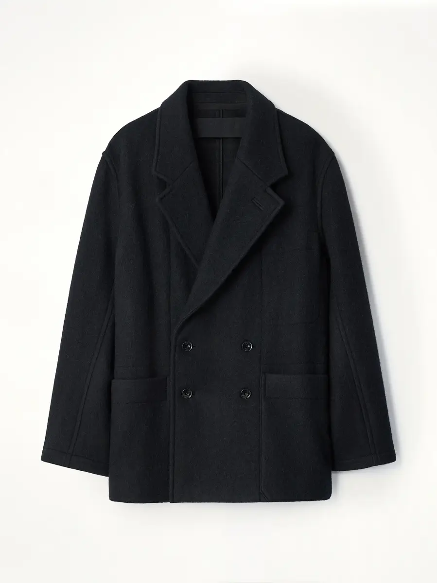 Lemaire Short DB Coat | Thumbnail 2 Lemaire Short DB Coat | Thumbnail 2