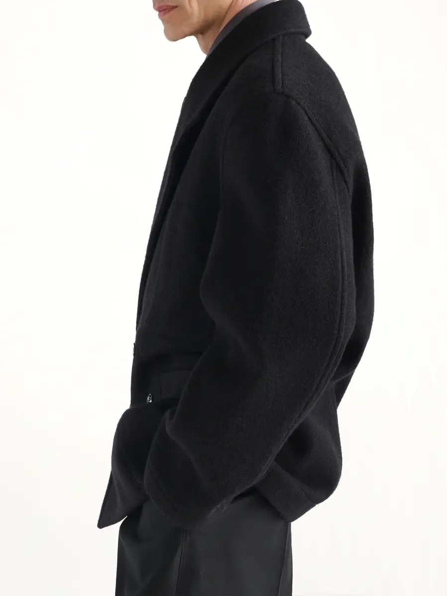 Lemaire Short DB Coat | Thumbnail 3 Lemaire Short DB Coat | Thumbnail 3