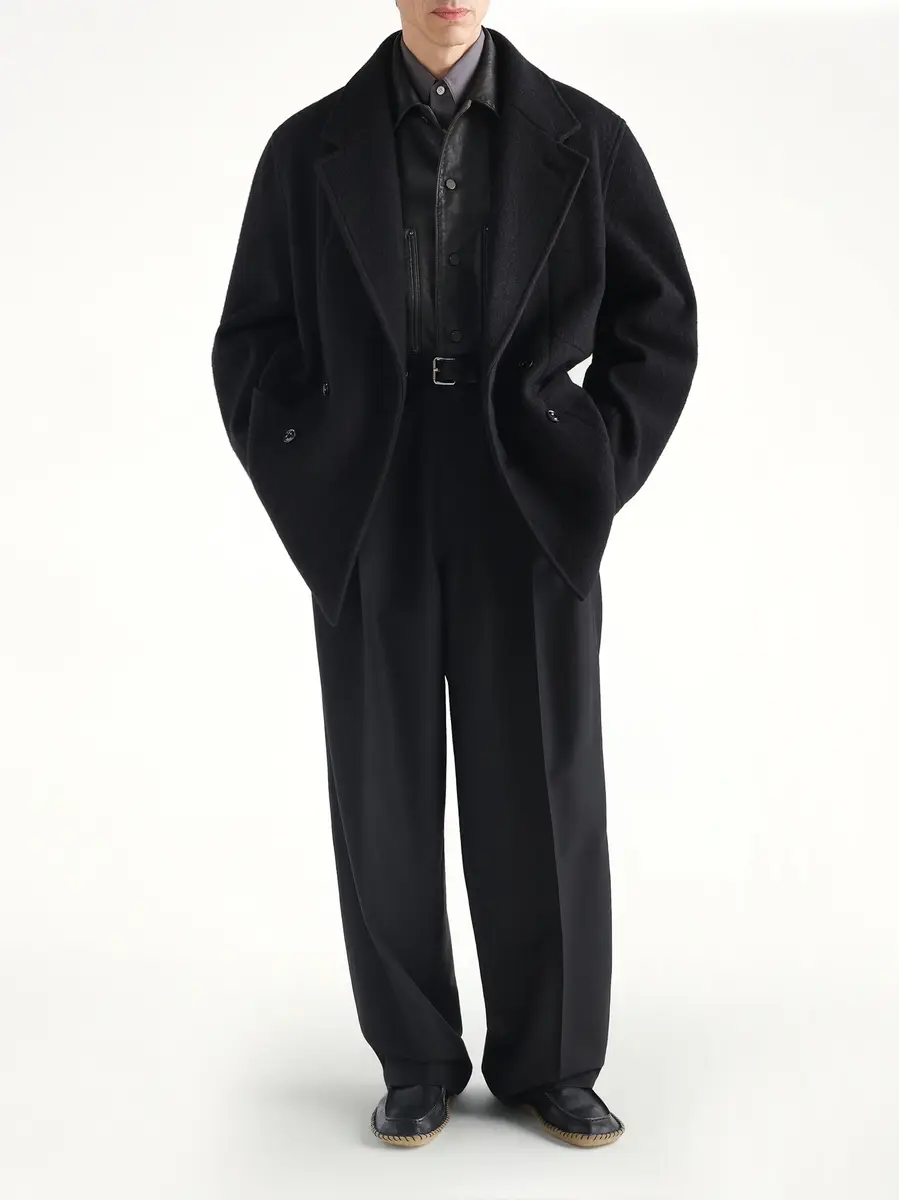 Lemaire Short DB Coat | Thumbnail 4 Lemaire Short DB Coat | Thumbnail 4