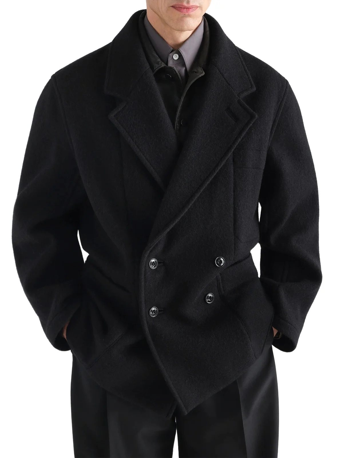 Lemaire Short DB Coat