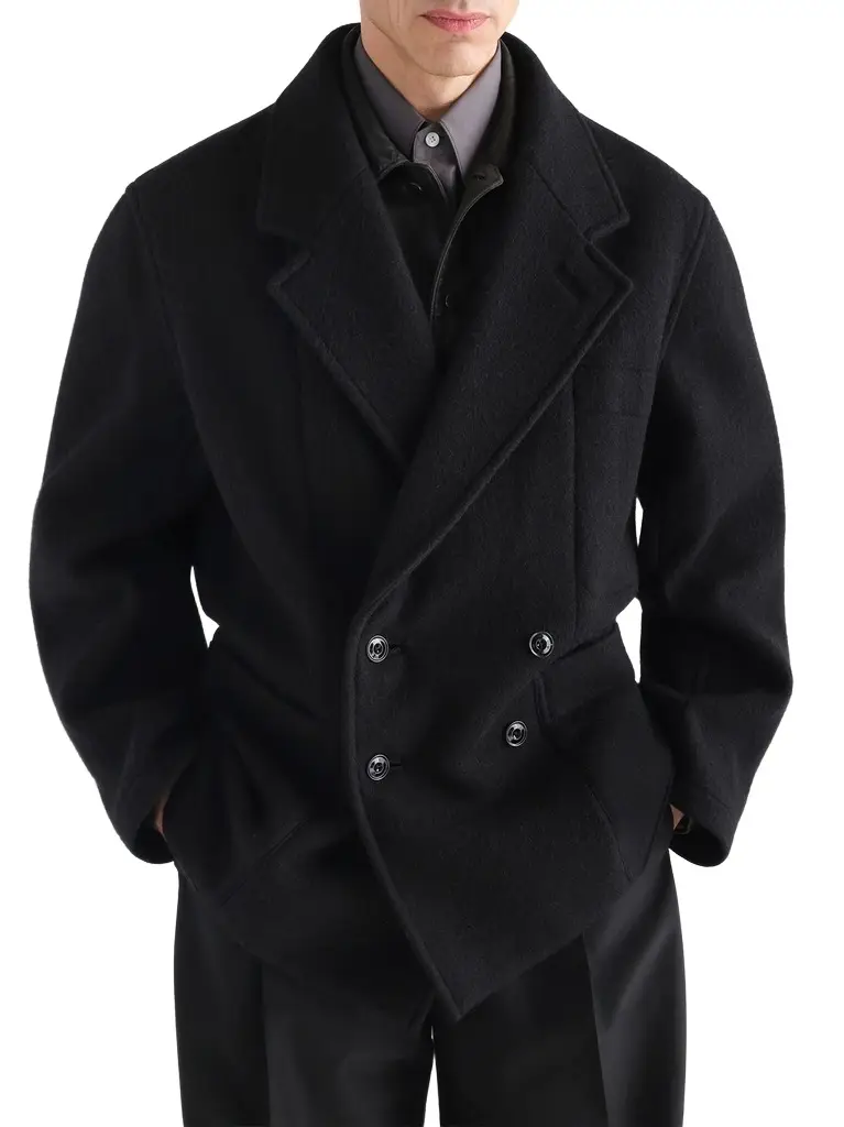 Lemaire Short DB Coat