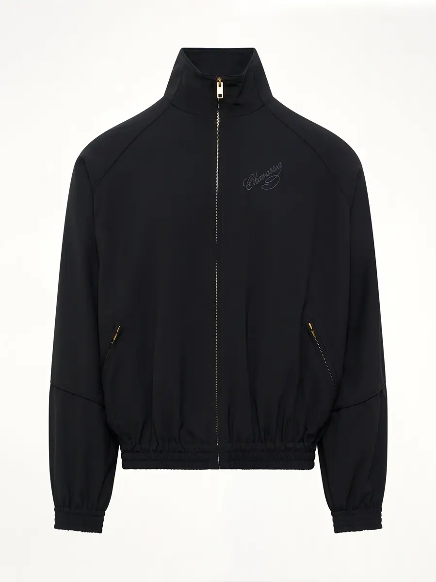 Willy Chavarria Ruff Rider Track Jacket in Black Beauty | Thumbnail 2 Willy Chavarria Ruff Rider Track Jacket in Black Beauty | Thumbnail 2