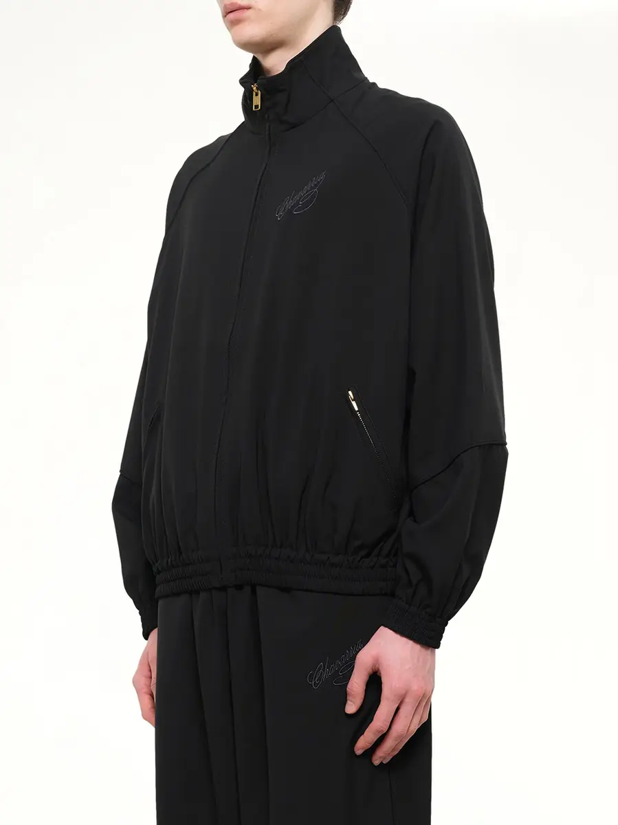 Willy Chavarria Ruff Rider Track Jacket in Black Beauty | Thumbnail 3 Willy Chavarria Ruff Rider Track Jacket in Black Beauty | Thumbnail 3
