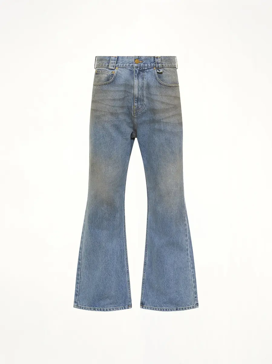 Willy Chavarria Flared Denim Jean | Thumbnail 2 Willy Chavarria Flared Denim Jean | Thumbnail 2