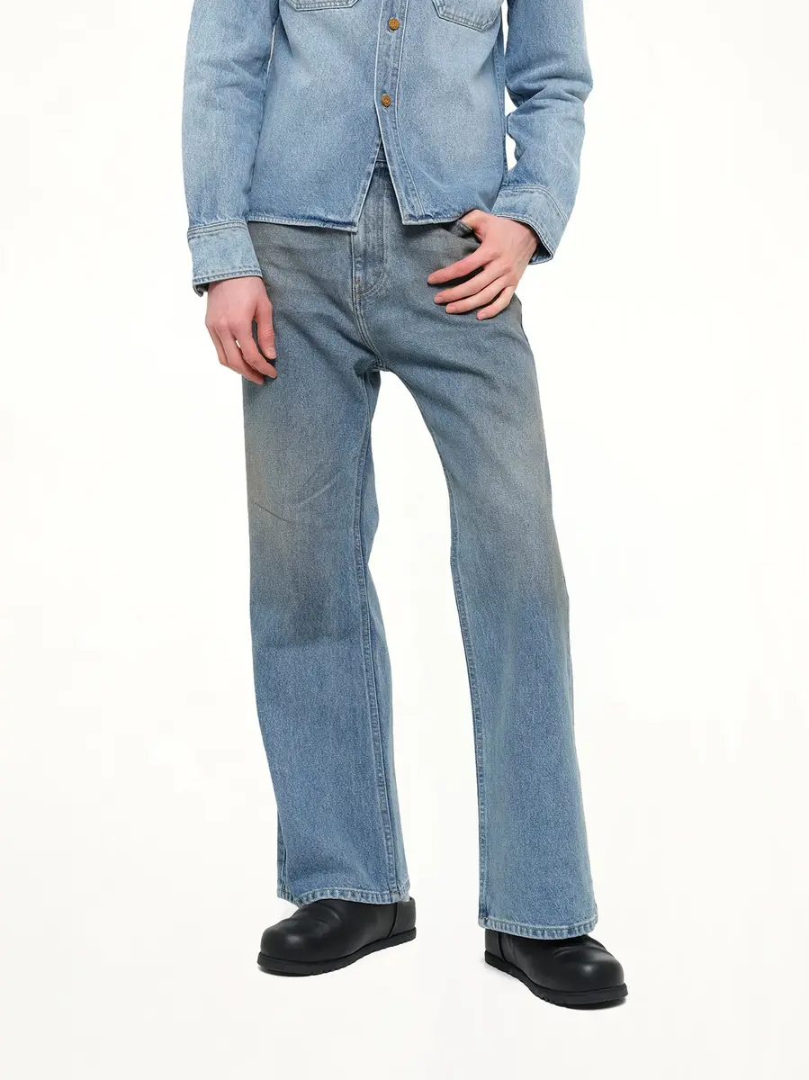 Willy Chavarria Flared Denim Jean | Thumbnail 6 Willy Chavarria Flared Denim Jean | Thumbnail 6