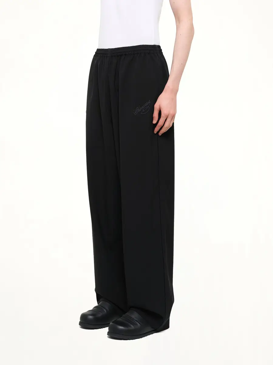 Willy Chavarria Ruff Rider Track Pant in Black Beauty | Thumbnail 3 Willy Chavarria Ruff Rider Track Pant in Black Beauty | Thumbnail 3