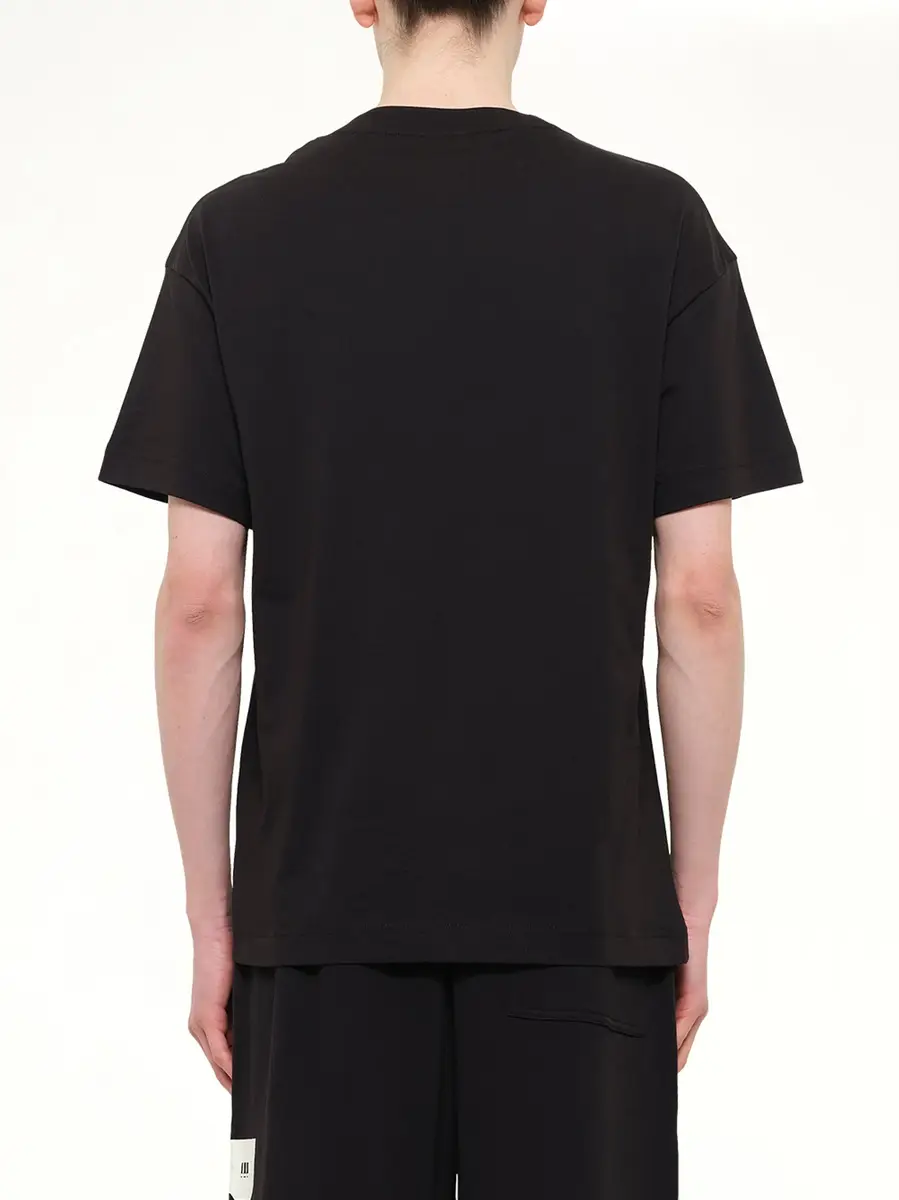 Palm Angels Palm Hills Regular T-shirt in Black/off White | Thumbnail 5 Palm Angels Palm Hills Regular T-shirt in Black/off White | Thumbnail 5