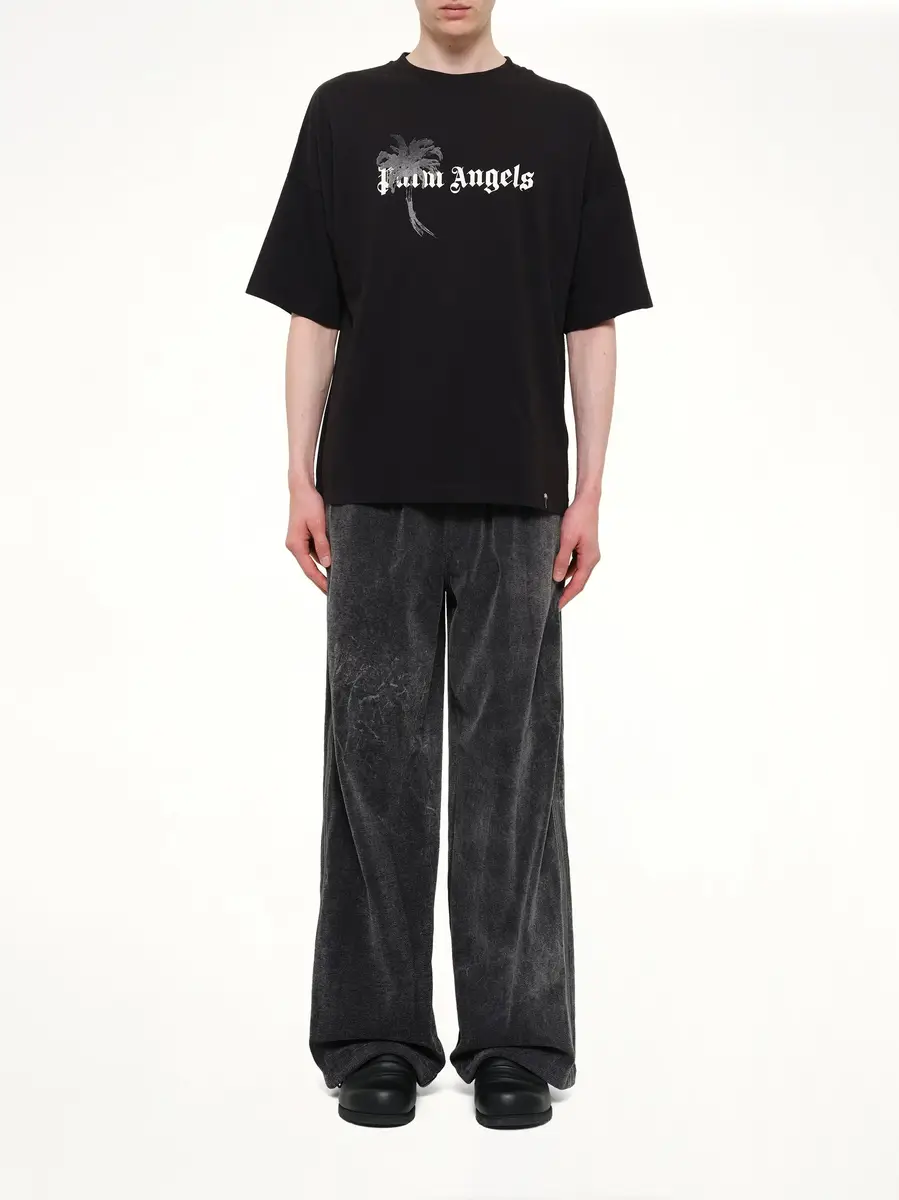 Palm Angels Palm Drift Loose T-shirt in Black/off White | Thumbnail 7 Palm Angels Palm Drift Loose T-shirt in Black/off White | Thumbnail 7