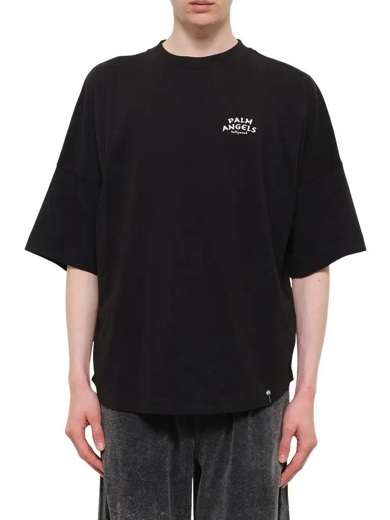 Palm Drift Back Over T-shirt in Black/off White Palm Drift Back Over T-shirt in Black/off White