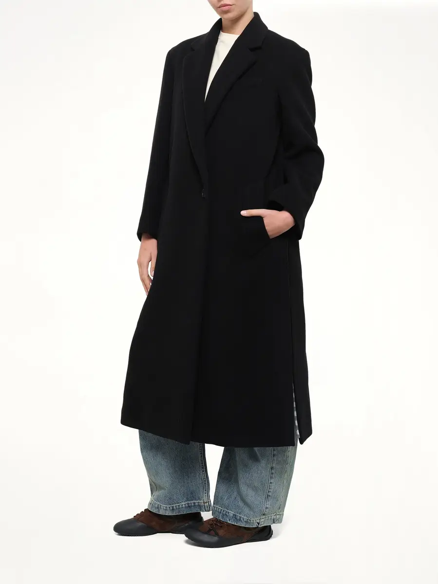 Loewe Wool Cashmere Coat | Thumbnail 4 Loewe Wool Cashmere Coat | Thumbnail 4