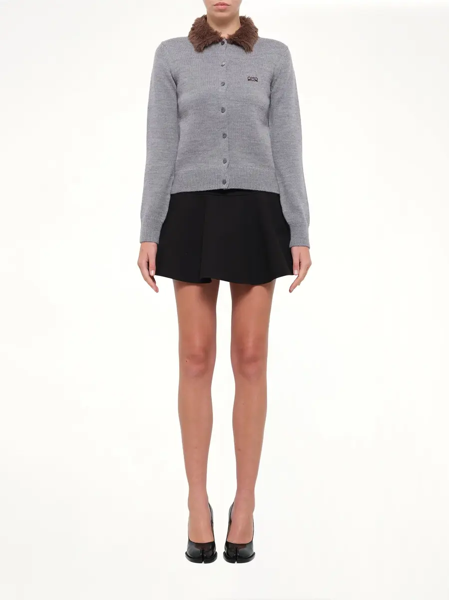 Loewe Fur Collar Cardigan | Thumbnail 7
