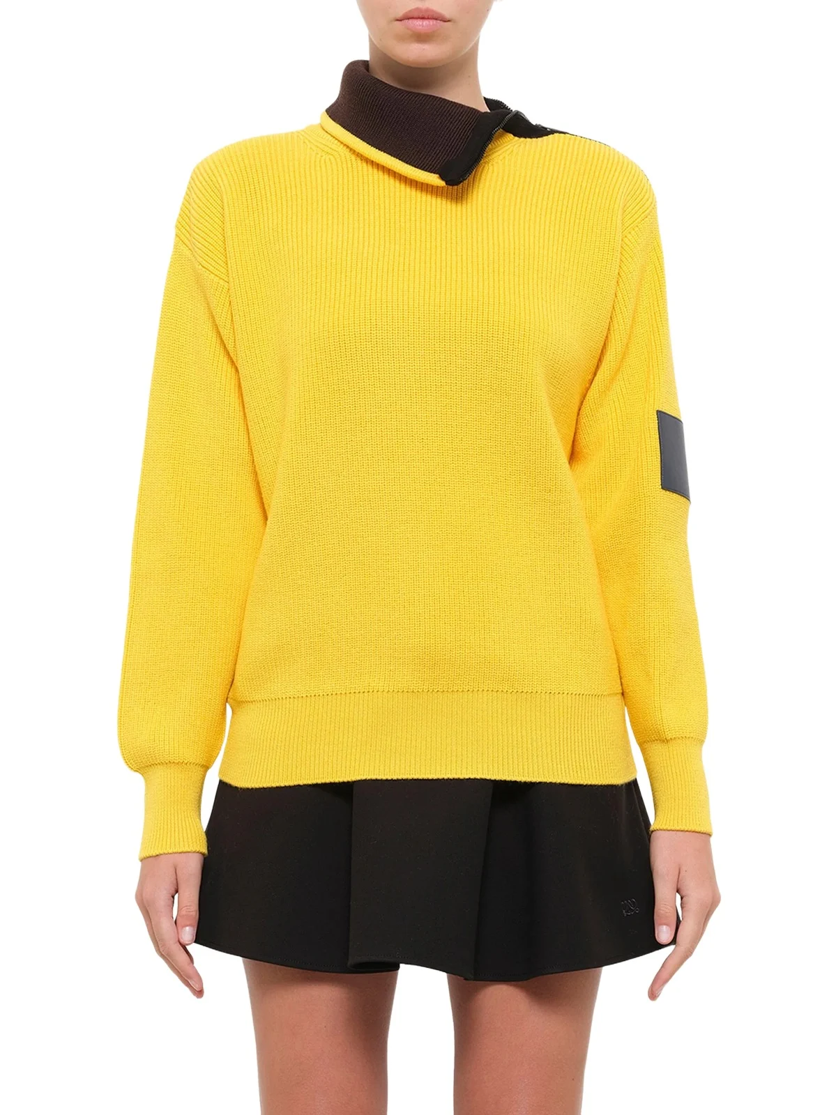 Wool Zip-up Sweater