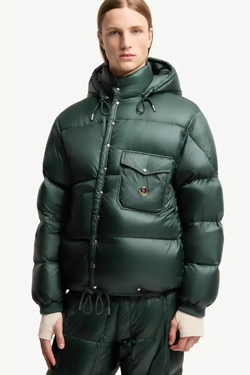 Moncler Karakorum Hooded Short Down Jacket | Thumbnail 7