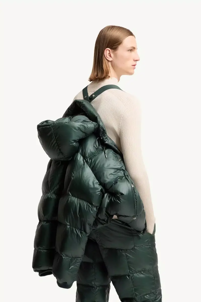 Moncler Karakorum Hooded Short Down Jacket | Thumbnail 8
