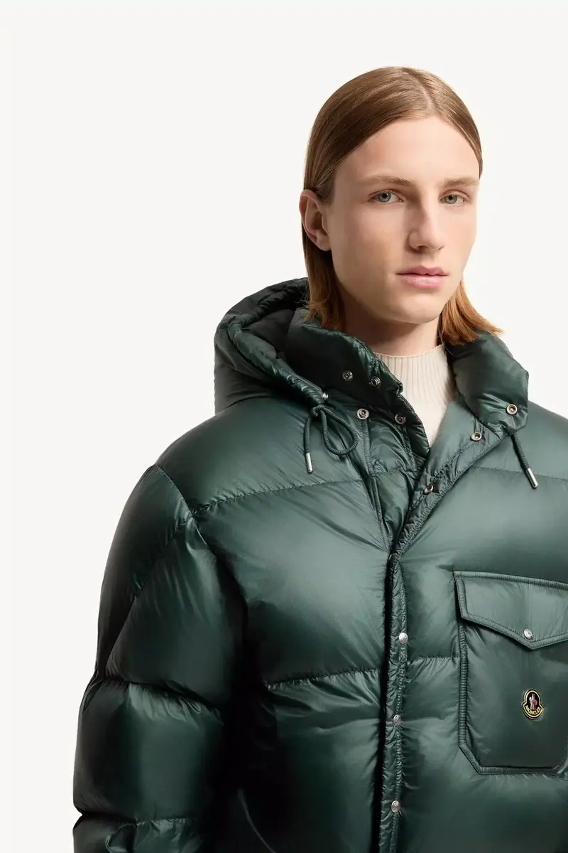 Moncler Karakorum Hooded Short Down Jacket | Thumbnail 9