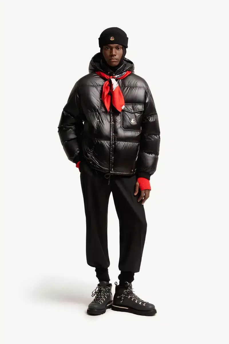 Moncler Karakorum Hooded Short Down Jacket | Thumbnail 3