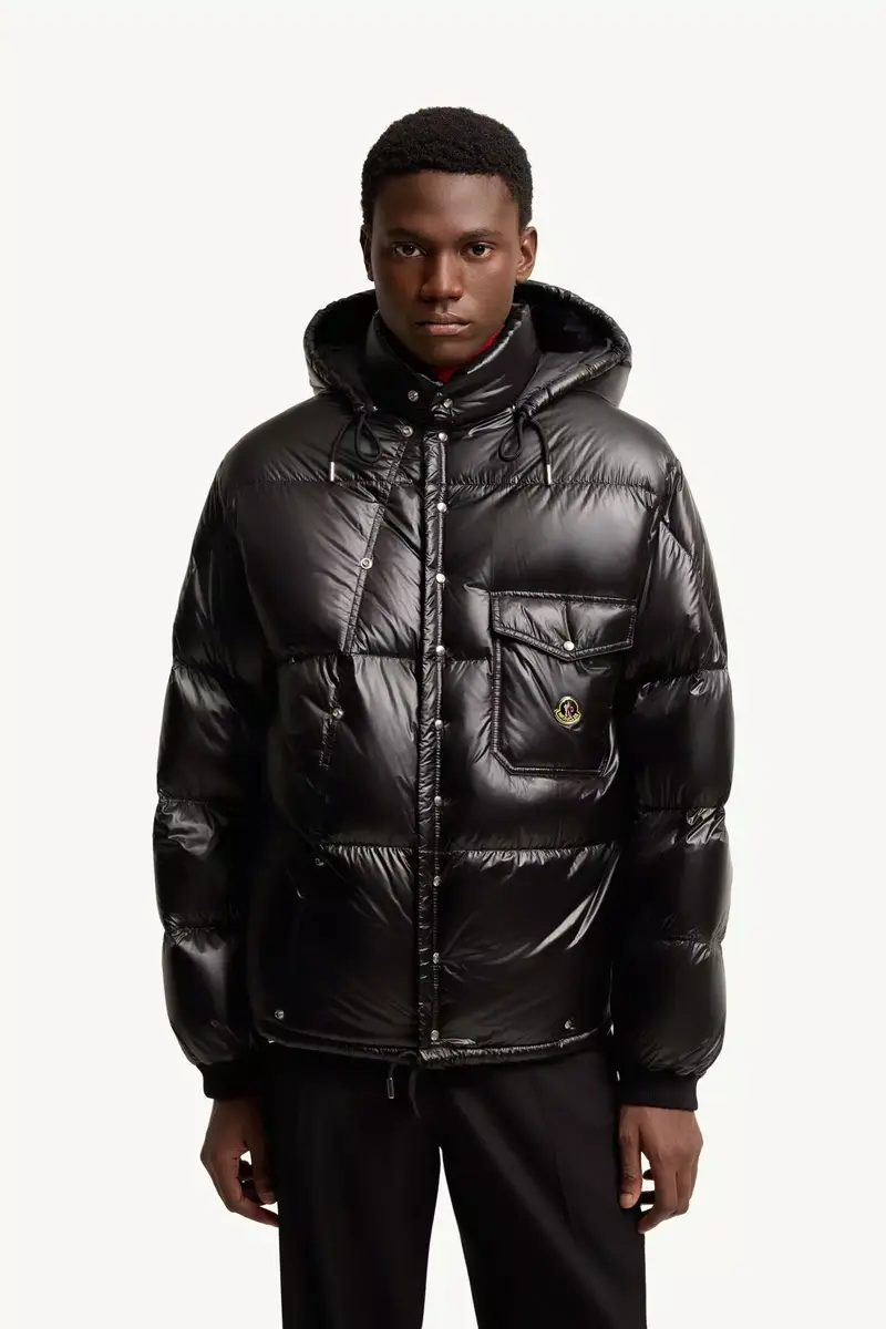 Moncler Karakorum Hooded Short Down Jacket | Thumbnail 5
