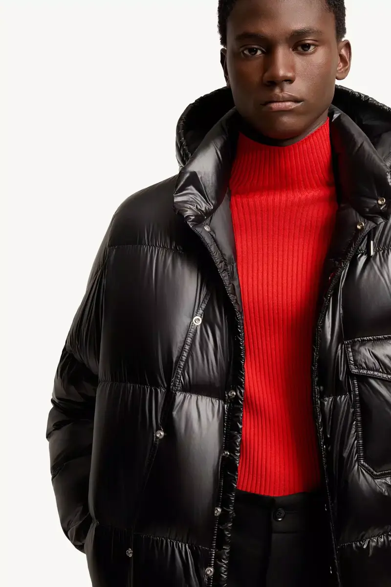 Moncler Karakorum Hooded Short Down Jacket | Thumbnail 9