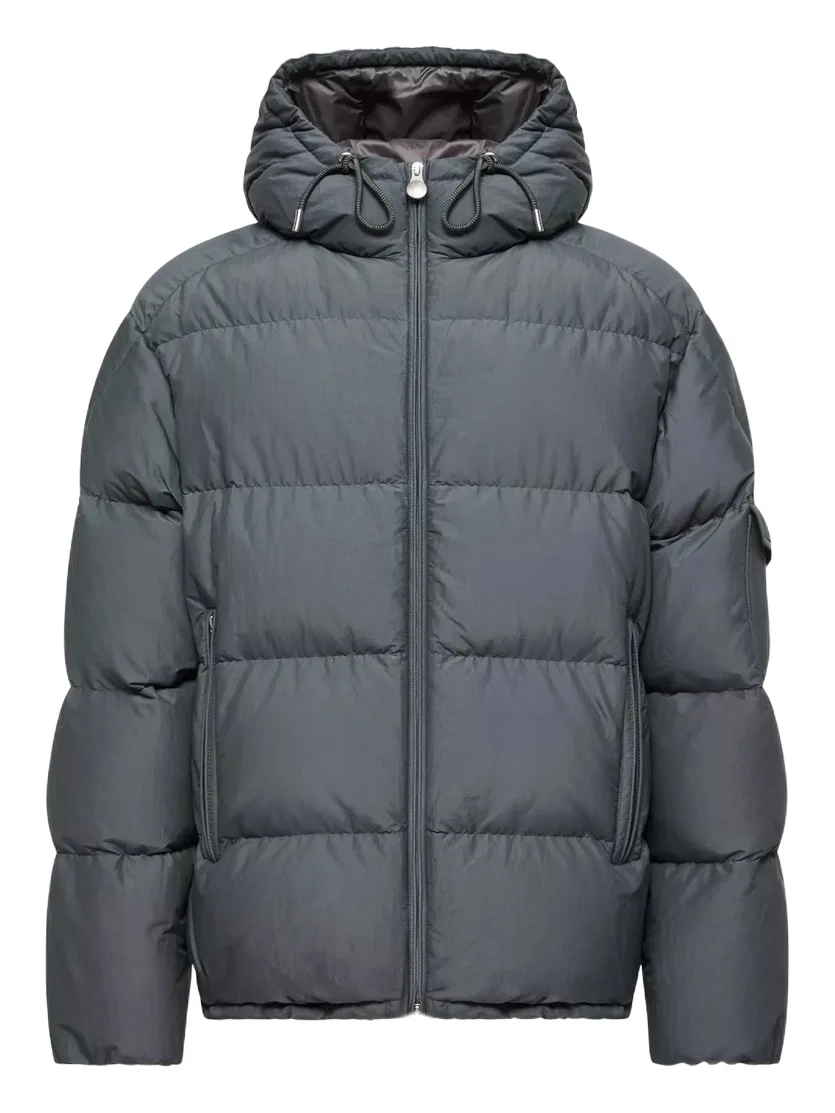 Moncler Himalaya Hooded Short Down Jacket
