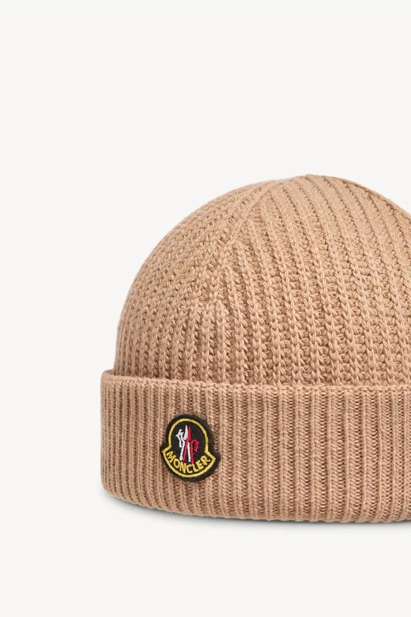 Moncler Wool And Cashmere Beanie | Thumbnail 4 Moncler Wool And Cashmere Beanie | Thumbnail 4