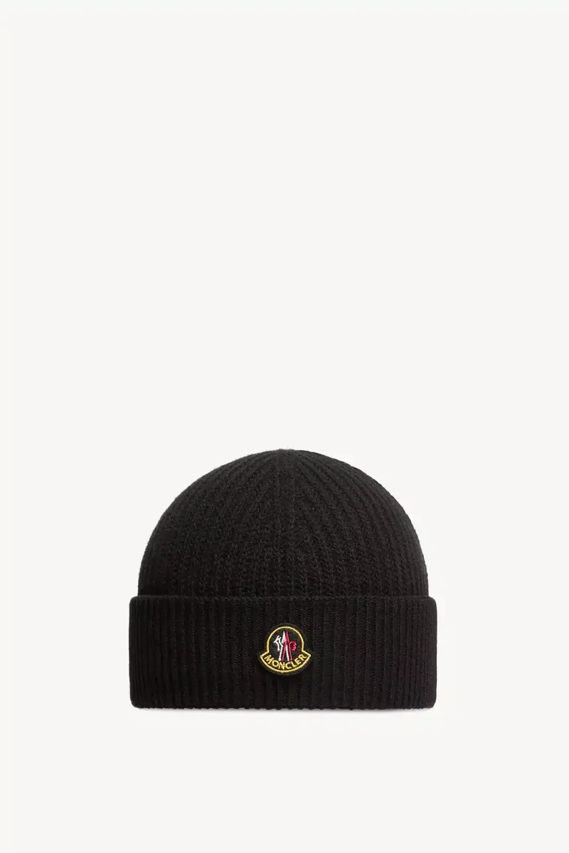 Moncler Wool And Cashmere Beanie | Thumbnail 2 Moncler Wool And Cashmere Beanie | Thumbnail 2
