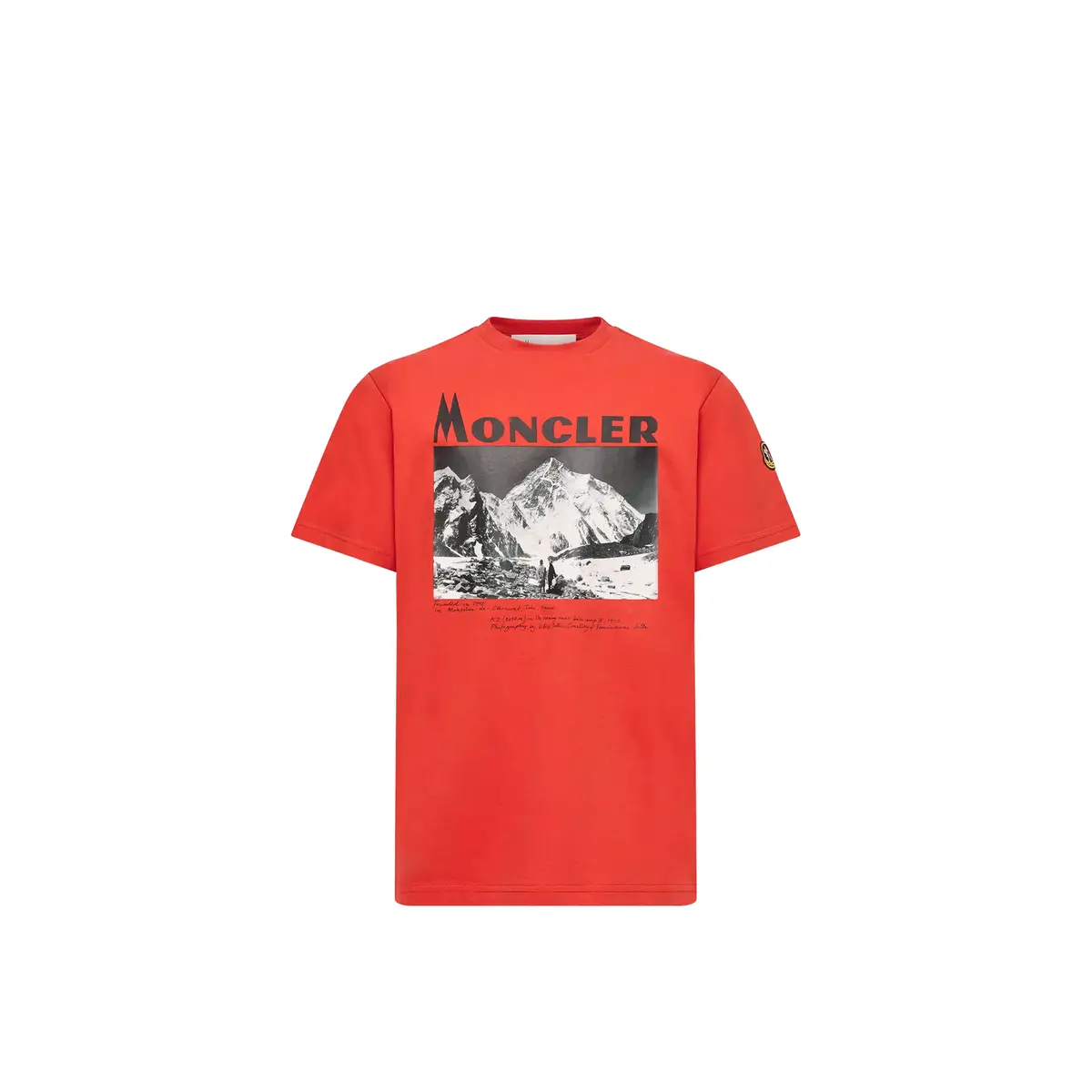 K2 Print Short Sleeve Cotton Jersey T-shirt K2 Print Short Sleeve Cotton Jersey T-shirt