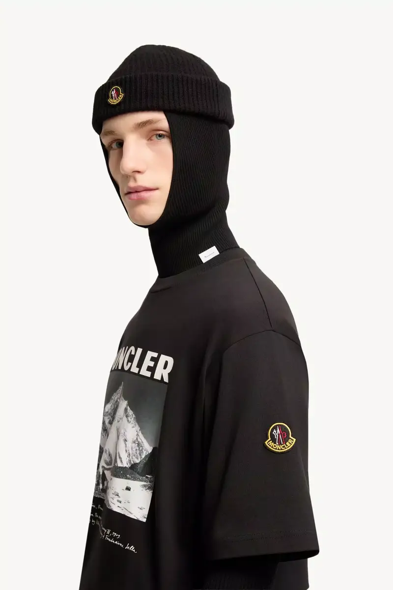 Moncler K2 Print Short Sleeve Cotton Jersey T-shirt | Thumbnail 4