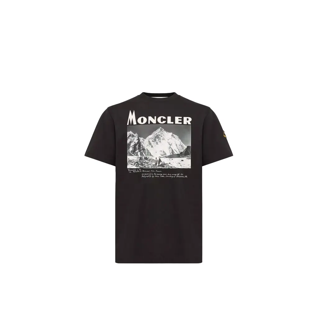 K2 Print Short Sleeve Cotton Jersey T-shirt K2 Print Short Sleeve Cotton Jersey T-shirt