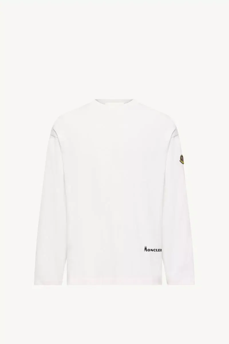 Moncler K2 Print Long Sleeve Cotton T-shirt | Thumbnail 2