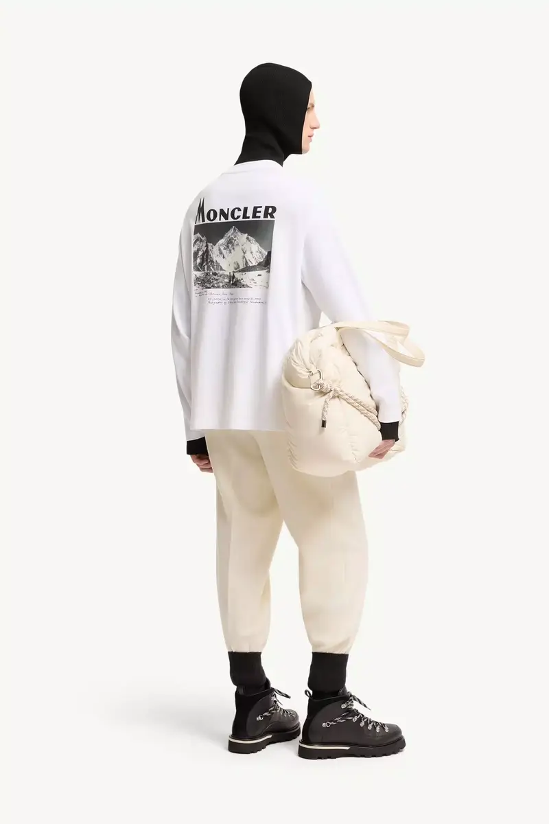 Moncler K2 Print Long Sleeve Cotton T-shirt | Thumbnail 2