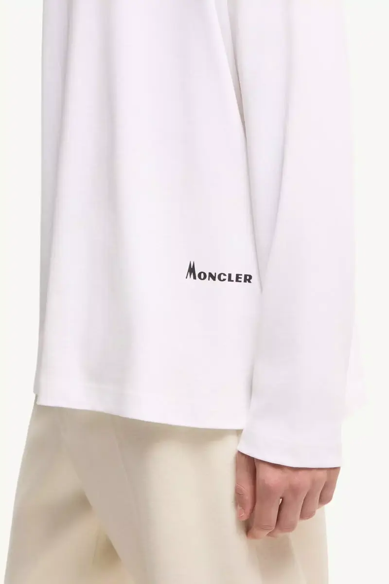 Moncler K2 Print Long Sleeve Cotton T-shirt | Thumbnail 5